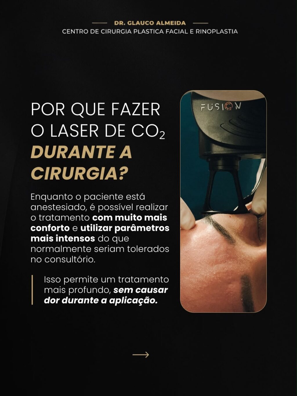 Instagram post from drglaucoalmeida. This post is in position 1.